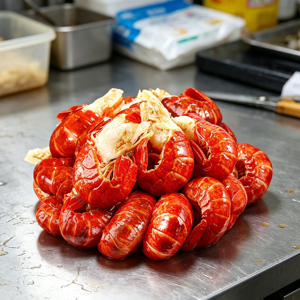 Plump Juicy Crawfish Tails Premium
