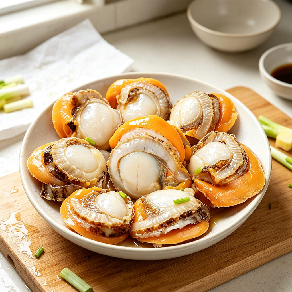 Steamed Abalone Premium Gourmet Delicacy
