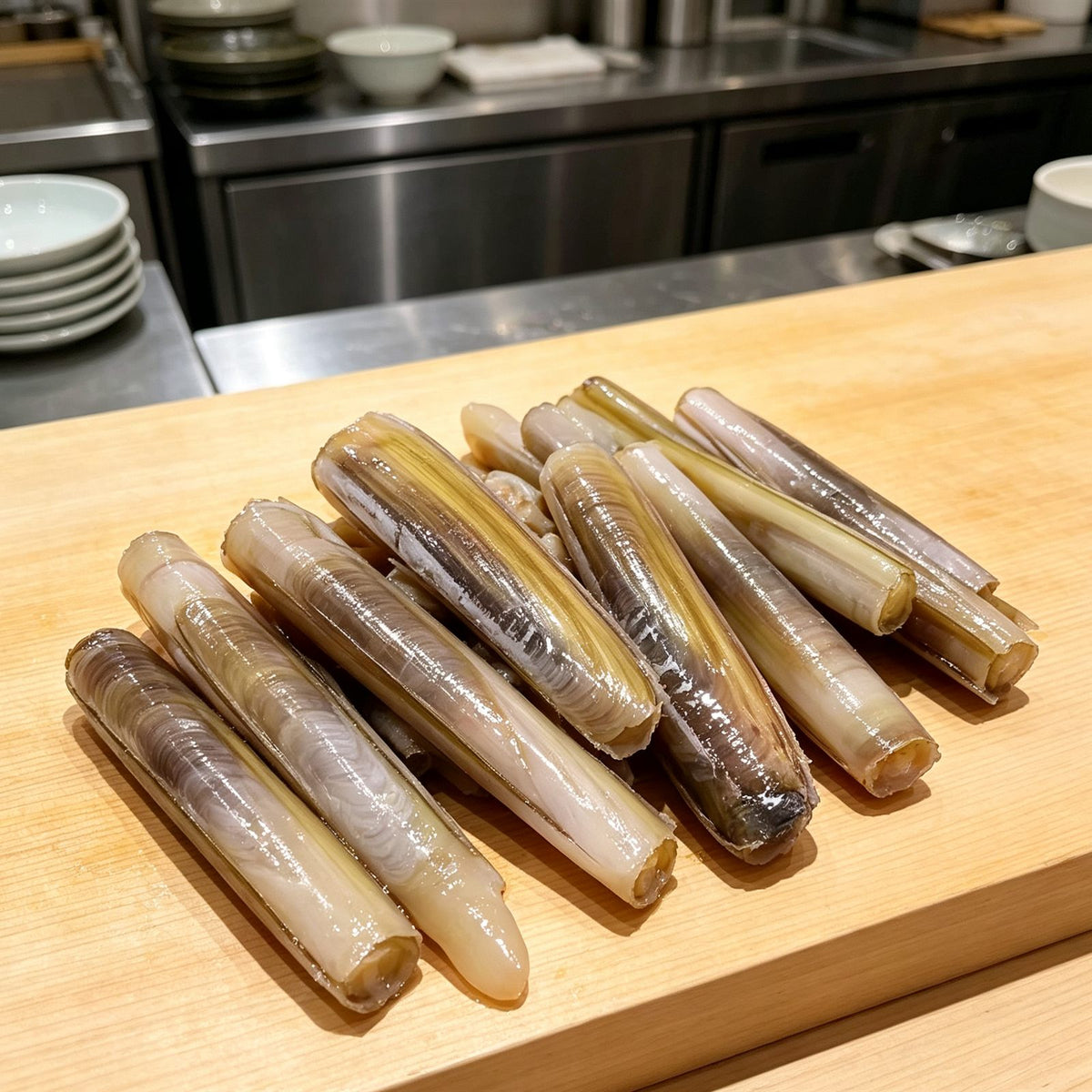 Fresh Premium Bamboo Clams Delicacy