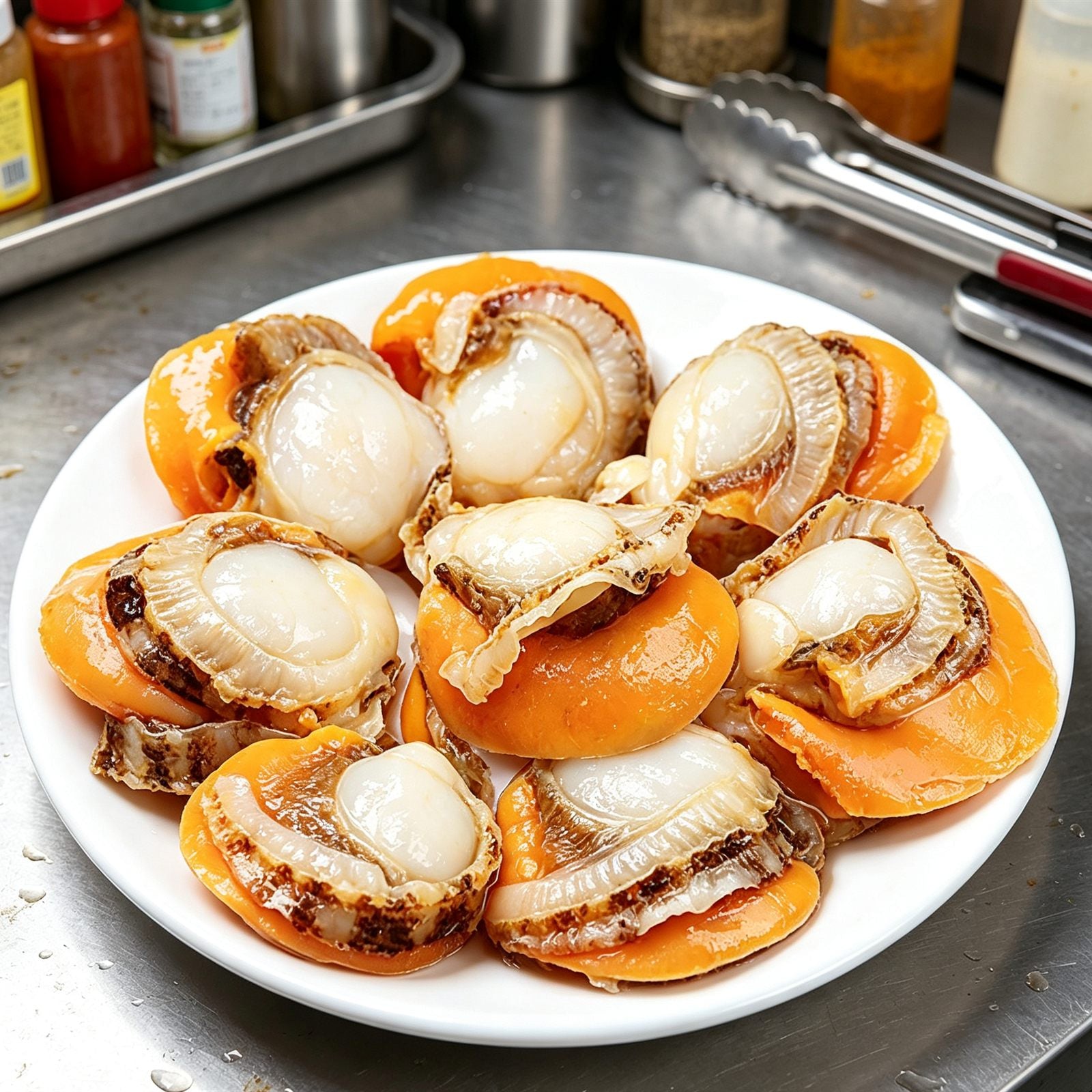 Steamed Abalone Premium Gourmet Delicacy