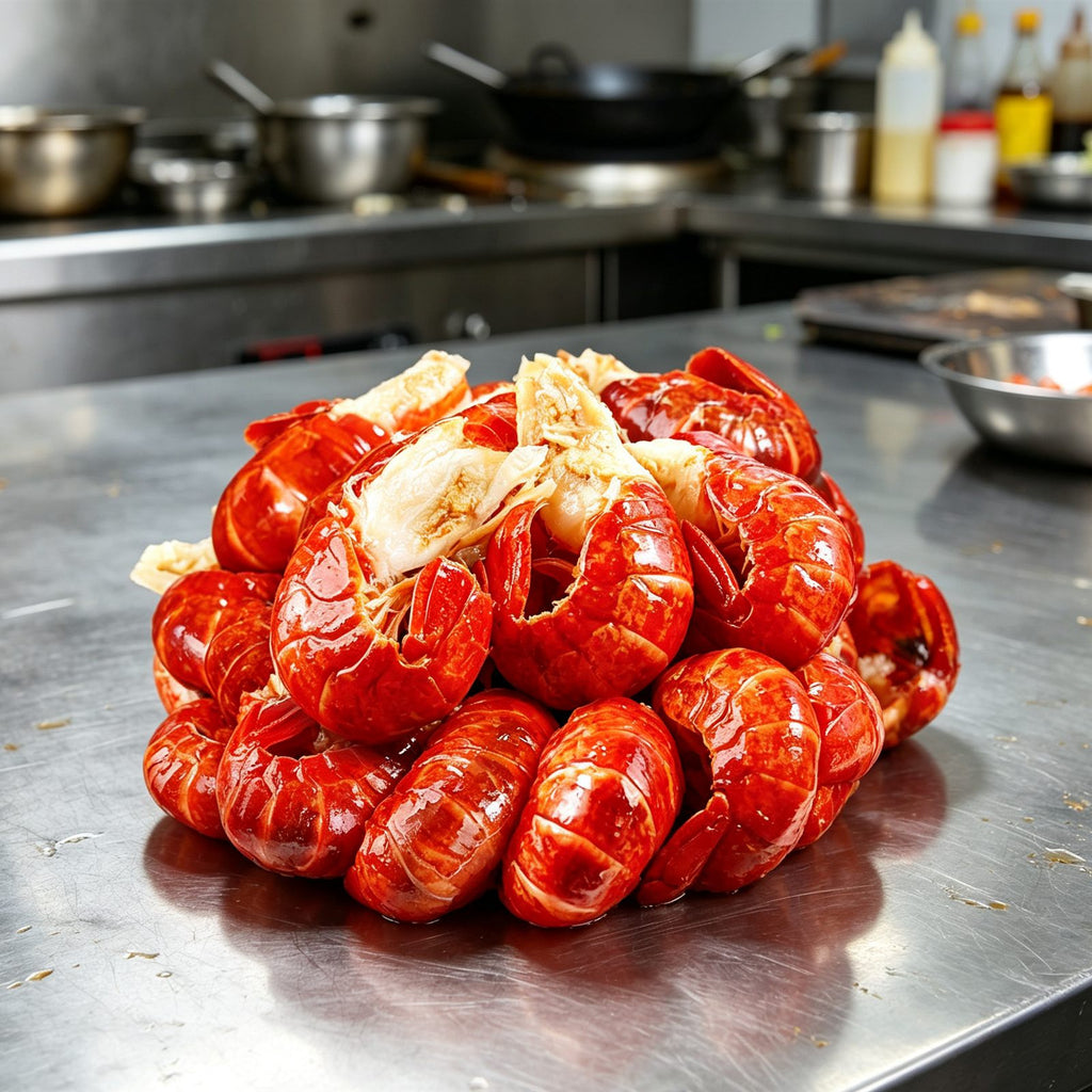 Plump Juicy Crawfish Tails Premium
