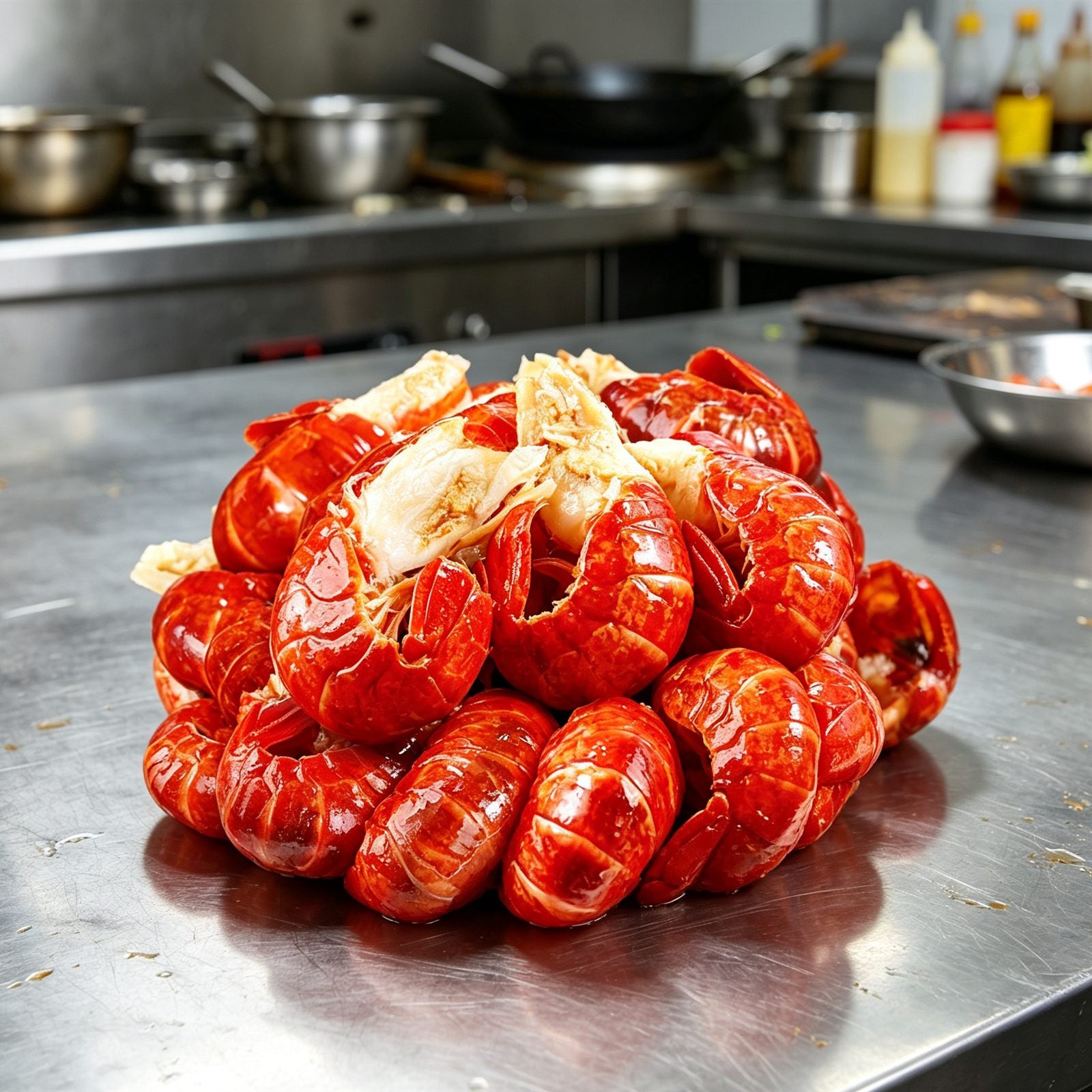 Plump Juicy Crawfish Tails Premium